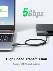 UGREEN USB 3.0 Micro B Cable 0.5M 5Gbps Gold Plated External Hard Drive Galaxy S5 Note 3 Camera (10840) Ugreen