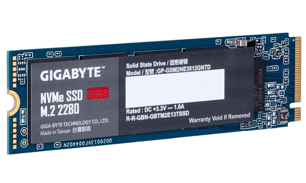 Gigabyte 512GB M.2 NVME INTERNAL SSD (GP-GSM2NE3512GNTD)