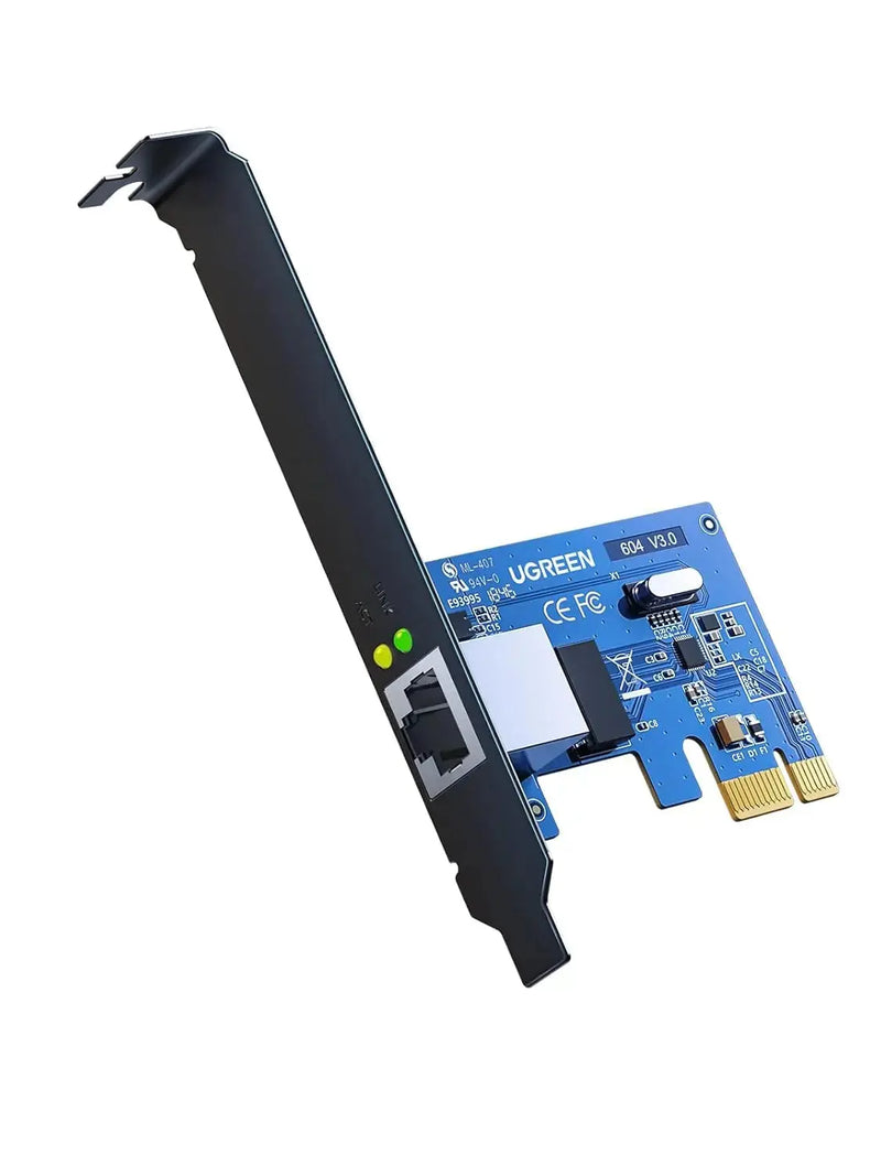 UGREEN Gigabit Ethernet PCI Express Network Card 10/100/1000Mbps Controller Desktop PC Internal Network Adapter Expansion 30771 Ugreen