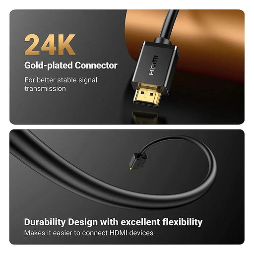 UGREEN 5M HDMI Extension Cable Male to Female 4K@30Hz Nintendo Switch Xbox PS5 PS4 Roku TV Stick Chromecast HDTV Laptop PC 10146 Ugreen