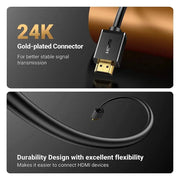 UGREEN 5M HDMI Extension Cable Male to Female 4K@30Hz Nintendo Switch Xbox PS5 PS4 Roku TV Stick Chromecast HDTV Laptop PC 10146 Ugreen