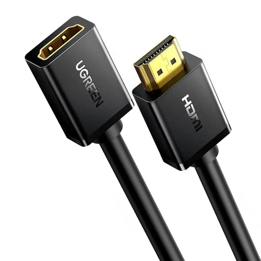 UGREEN HDMI Extension Cable 1M Male to Female 4K@60Hz 3D 1080P HDMI Extender Gold Plated High Speed ARC CEC (10141) Ugreen