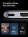 UGREEN 6-in-1 USB C Hub Adapter MacBook Pro Air M1 4K HDMI Thunderbolt 3 100W Power Delivery SD TF Card 2 USB 3.0 (80856) Ugreen
