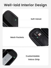 UGREEN Universal Electronic Accessories Travel Case | Cable Organizer, Portable Carrying Pouch (50903) TeckPot