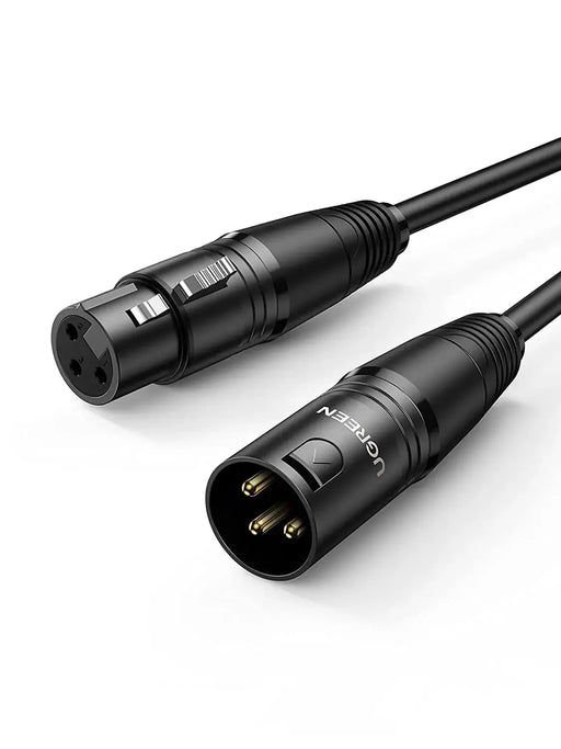 UGREEN 8M XLR Male to Female Microphone Extension Cable 3-Pin Balanced Audio Cord Studio Recording Mixer Amplifier 20713 Ugreen