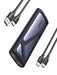 UGREEN M.2 NVMe SATA SSD Enclosure USB-C 3.2 Gen2 10Gbps Thunderbolt 3 Tool-Free External Case 2280 2260 2242 2230 (90264) Ugreen