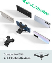 UGREEN Gooseneck Clip Phone Holder Bed Desk Cell Phone Mount Flexible Lazy Long Arm Clamp Headboard iPhone Samsung (80906) Ugreen