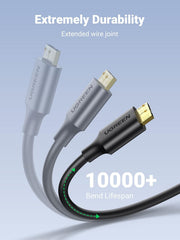 UGREEN 10841 1m USB 3.0 A to micro-B cable, 5Gbps, extremely durable, 10000+ bends