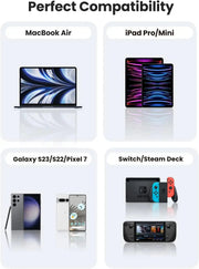UGREEN 0.5M USB-C to USB-C Cable 60W PD 3.0 Fast Charging USB 2.0 Male to Male MacBook iPad Pro Samsung Galaxy 50996 Ugreen