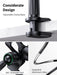 UGREEN Gooseneck Clip Phone Holder Bed Desk Cell Phone Mount Flexible Lazy Long Arm Clamp Headboard iPhone Samsung (80906) Ugreen