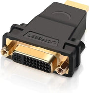UGREEN HDMI to DVI Adapter HDMI Male to DVI-I 24+5 Female Bi-Directional Video Converter Laptop PC Monitor Graphics (20123) Ugreen