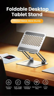 UGREEN Foldable Adjustable Aluminum Laptop Stand Portable Ergonomic Notebook Riser MacBook Dell HP Lenovo ASUS 15.6" (40291) Ugreen