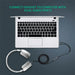 UGREEN 20CM Metal TRRS Female to Dual Male Audio PC Adapter Y Splitter 3.5mm Headphone Microphone Jack Converter Headset 10790 Ugreen