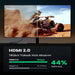 UGREEN 1.5M 4K@60Hz Braided HDMI 2.0 Cable Male to Male Round 18Gbps Ethernet UHD TV Monitor Xbox PS5 PS4 Blu-ray Gold 40409 Ugreen