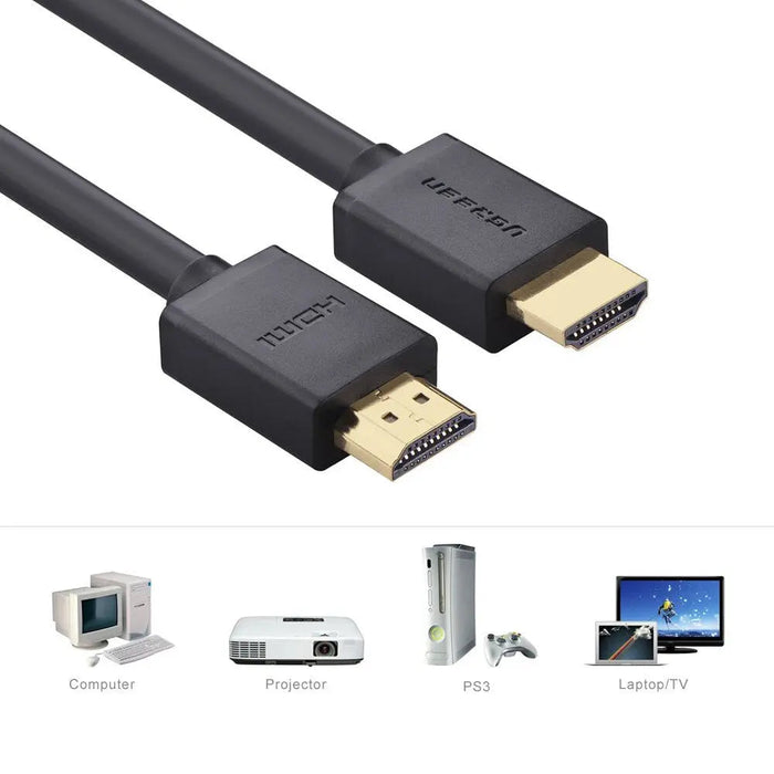 UGREEN HDMI 2.0 Cable 1.5M High Speed 18Gbps 4K@60Hz UHD HDR Ethernet Full Copper PS5 PS4 Xbox TV Monitor Laptop (60820)