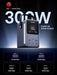 UGREEN 300W 48000mAh Portable Charger Power Bank Smart Digital Display Lighting SOS 153Wh 5 Port USB C Outdoor (25286) Ugreen