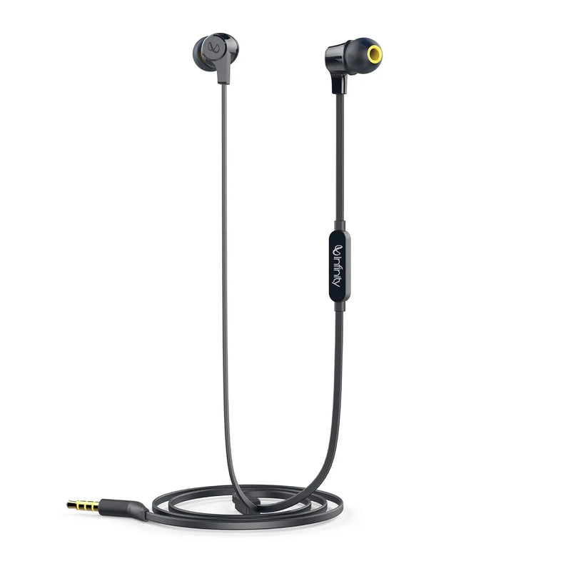 Infinity WYND 300 Wired Headset  (Black, In the Ear) Infinity