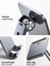UGREEN Height Adjustable Aluminum Portable Mobile Tablet Stand iPad Pro 12.9 9.7 10.5 Air Mini iPhone 12 Switch (40393) Ugreen