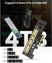 UGREEN M.2 NVMe to PCIe 3.0 x4 Adapter Card Internal SSD Converter 2230 2242 2260 2280 Desktop PC Expansion 70504 Ugreen