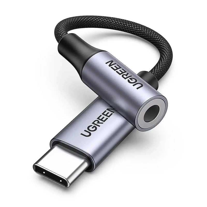 UGREEN USB C to 3.5mm Headphone Jack Adapter Type-C Male Female Audio Dongle iPhone 15 Samsung Galaxy Google Pixel (80154) Ugreen
