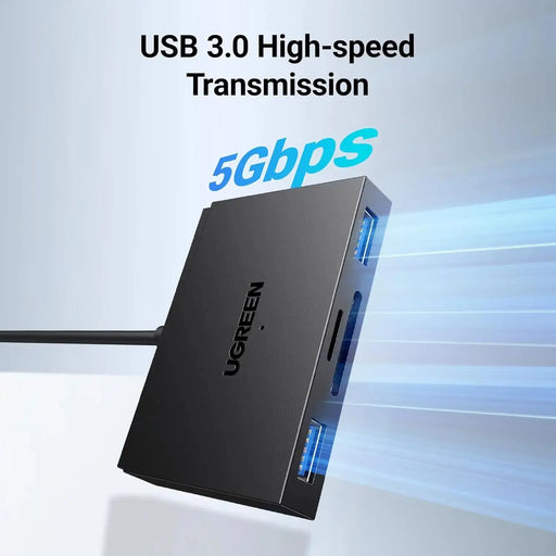 UGREEN 4-in-1 Memory Card Reader USB C USB 3.0 Dual Connector OTG Adapter 170MB/s SD Micro SD iPhone 16 MacBook iPad (45167) Ugreen