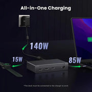 UGREEN Revodok Max 208 Thunderbolt 4 Dock 8-in-1 40Gbps 3x TB4 Dual 4K 60Hz 8K 85W Charging Ethernet 3x USB A MacBook (25053) Ugreen