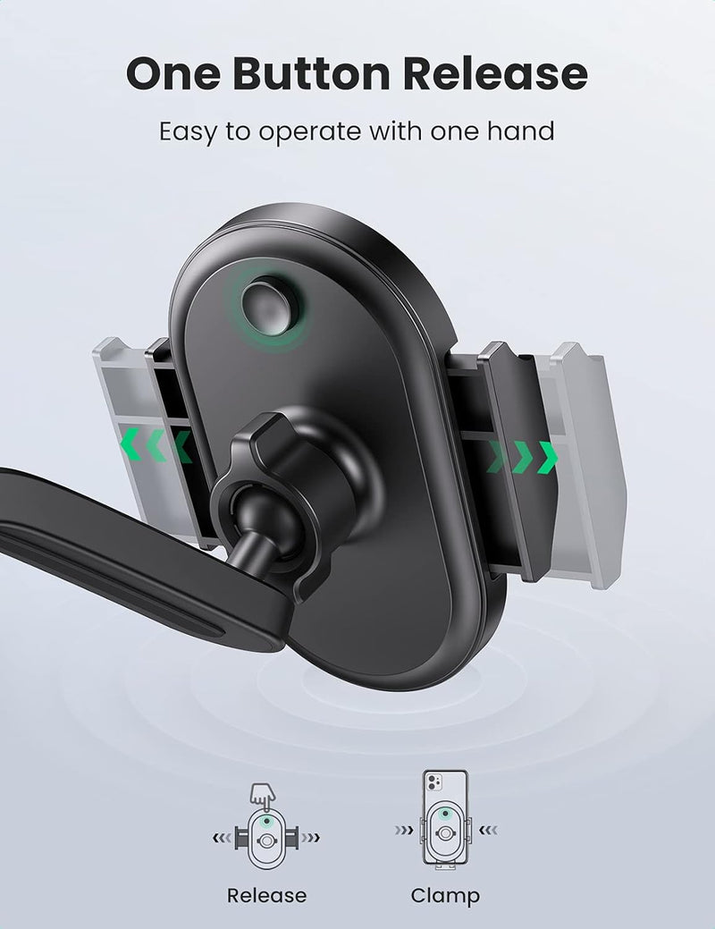 UGREEN LP405 20473 suction cup dashboard car phone holder one-button release