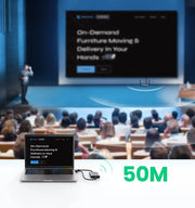 UGREEN 50M Wireless HDMI VGA Extender Transmitter Receiver 1080P 60Hz 5GHz Long Range Display Adapter Kit 50633A Ugreen