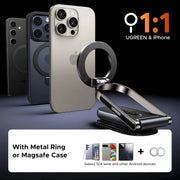 UGREEN MagSafe Car Mount Dashboard 360° Rotation Magnetic Phone Holder iPhone 16 15 14 13 12 MagSafe Case Strongest (65186) Ugreen