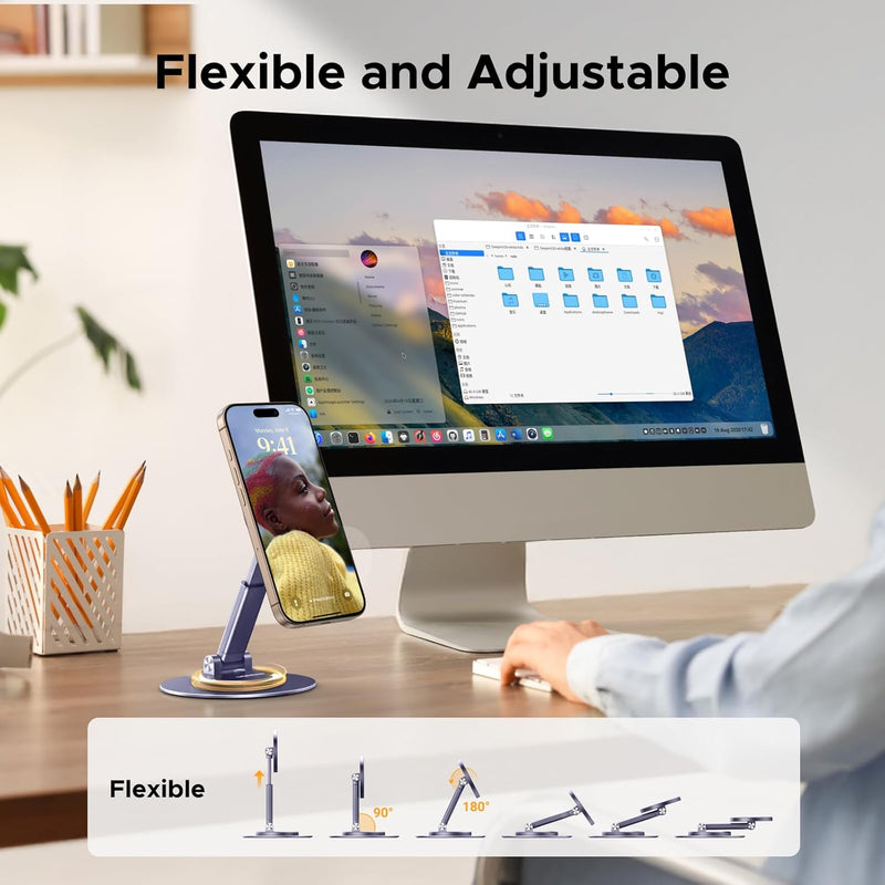 UGREEN LP862 65229 magnetic foldable phone stand flexible and adjustable