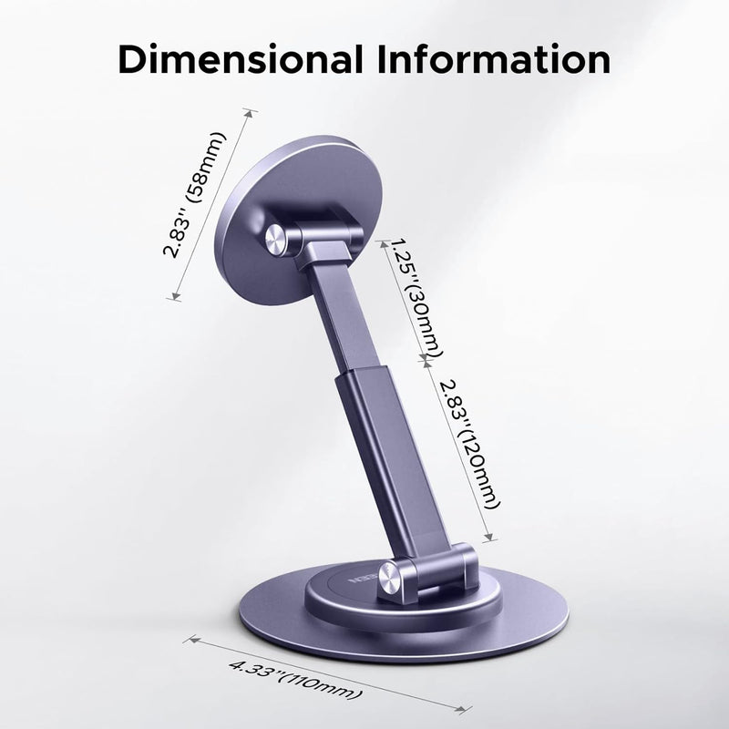 UGREEN LP862 65229 magnetic foldable phone stand dimensions