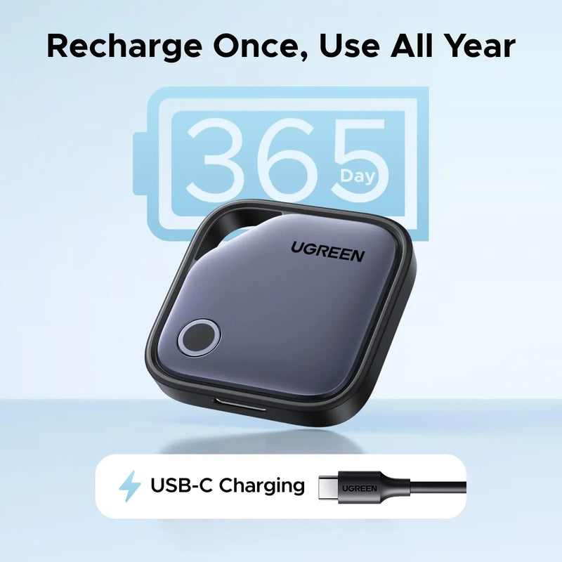 UGREEN FineTrack Duo 75646P smart tracker 4-pack recharge once, use all year