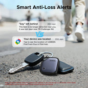 UGREEN FineTrack Duo 75646P smart tracker 4-pack smart anti-loss alerts