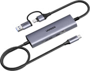 UGREEN USB-C Video Capture Card – 4K@30Hz Loop-Out, 2K@30Hz Capture, 100W PD, USB-A/USB-C Output (65856) TeckPot