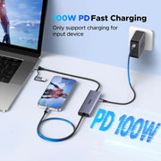 UGREEN USB-C Video Capture Card – 4K@30Hz Loop-Out, 2K@30Hz Capture, 100W PD, USB-A/USB-C Output (65856) TeckPot