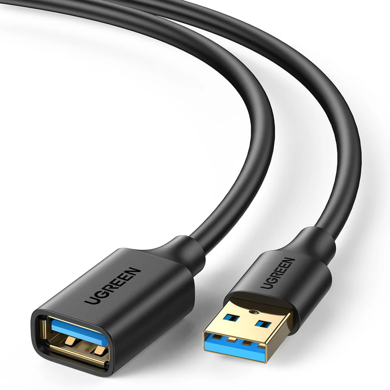 UGREEN 30125 0.5m USB 3.0 extension cable connectors