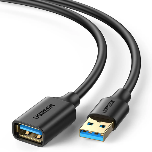 UGREEN 30125 0.5m USB 3.0 extension cable connectors