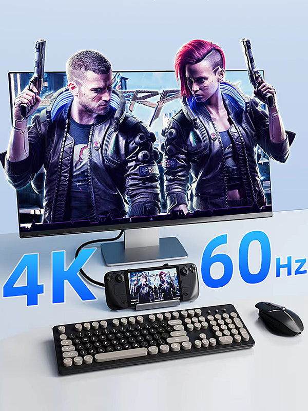 CABLETIME 6-in-1 Docking Station for Steam Deck | CT-SDK7-AG