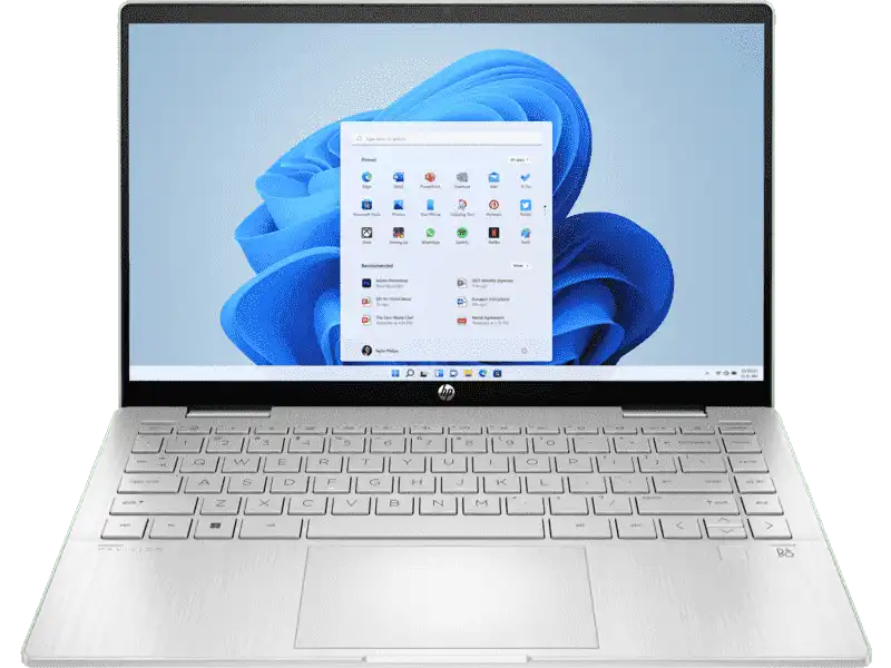 HP Pavilion x360 2-in-1 12th Gen-i5 Touchscreen Laptop 14-ek0074TU(Win11/Natural Silver)
