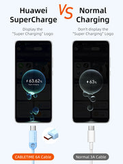 CABLETIME Huawei SuperCharge versus normal charging comparison