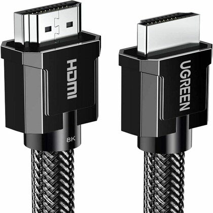 UGREEN 70319 HDMI 2.1 8K 60Hz 4K 120Hz 48Gbps UHD Dolby Vision HDR HDCP 2.2 Video Lead Cable, 1M