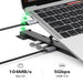 UGREEN USB C Laptop Docking Station 4 Level Adjustable Foldable Portable Desktop Stand Ergonomic Laptop Riser (80551) Ugreen