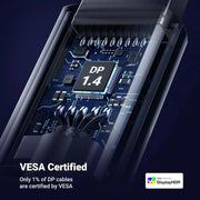 UGREEN 1M DisplayPort 1.4 Cable 8K@60Hz 4K@144Hz DP to DP High Speed HDR HBR3 DSC Gaming Monitor Graphics Card PC Laptop 80390 Ugreen