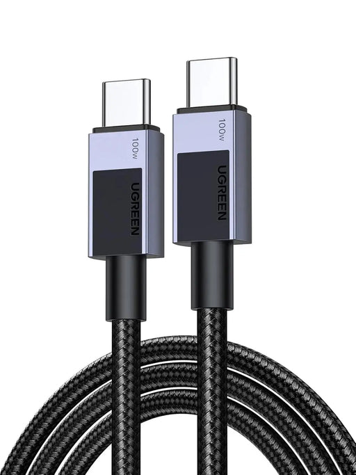 UGREEN USB C to USB C Fast Charging Cable 0.5M 1.6ft 100W iPhone 16 Pro Max 15 MacBook Pro Air Galaxy S24 iPad (35985) Ugreen