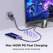UGREEN USB-C to HDMI 8K Cable with 140W Charging, 2m - image 4