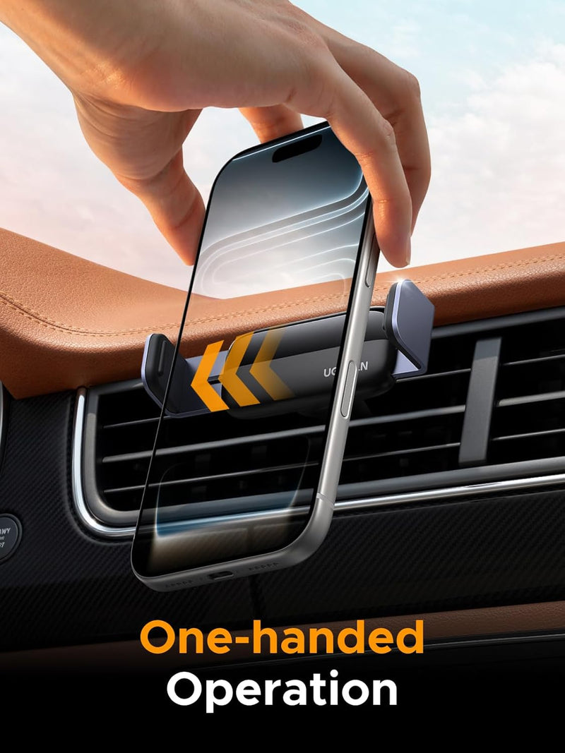UGREEN LP120 10422 spring air vent phone holder one-handed operation