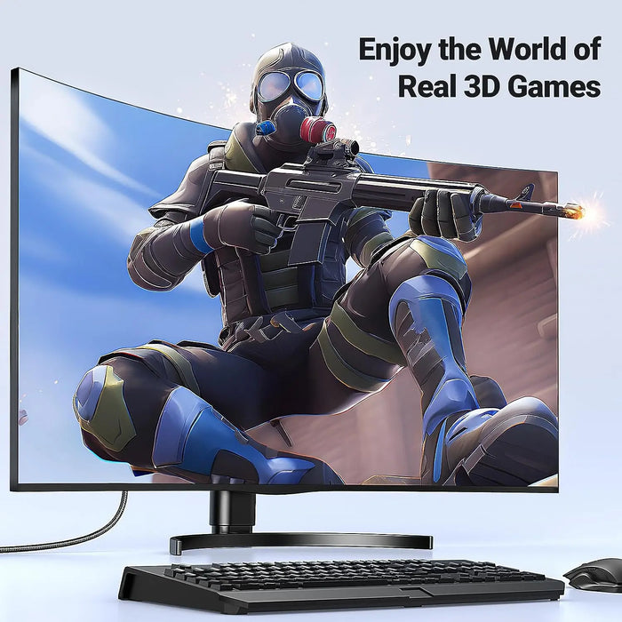 UGREEN 10M HDMI 2.0 Cable 4K@60Hz Ultra HD Braided High Speed HDR 18Gbps Audio Return TV Monitor Gaming Console Projector 40414 Ugreen