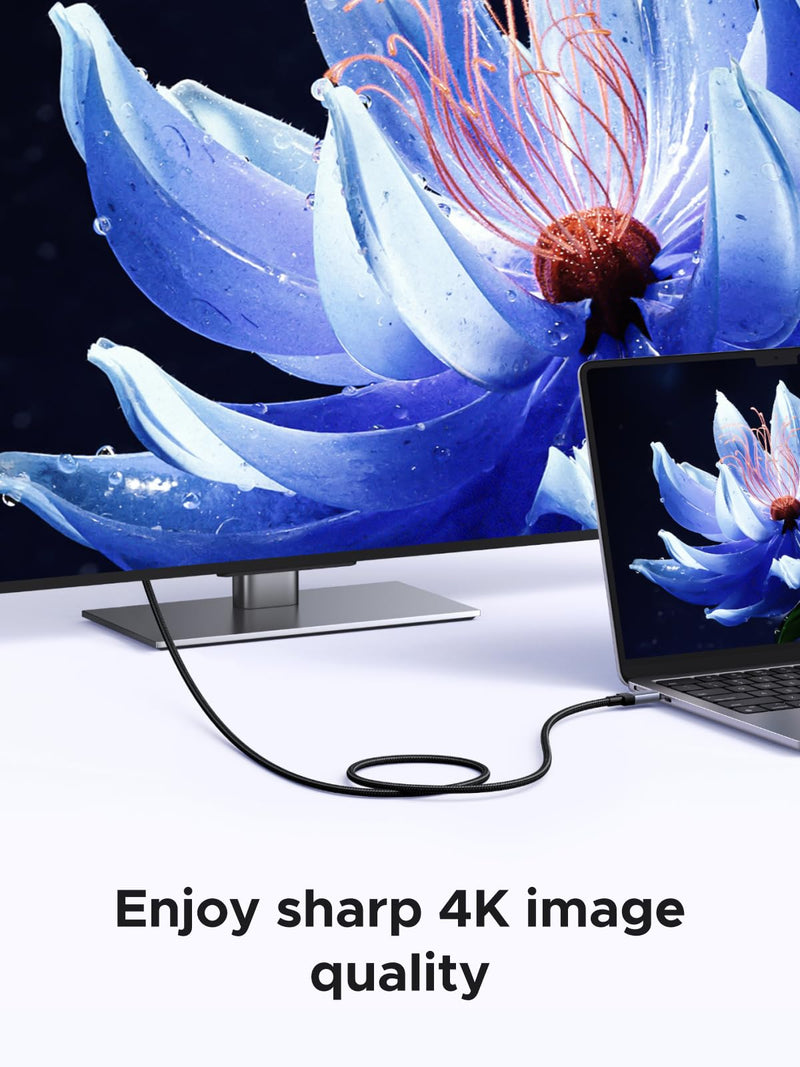UGREEN USB-C 3.2 Gen 2 Cable, 10Gbps, 240W, 2m - image 3