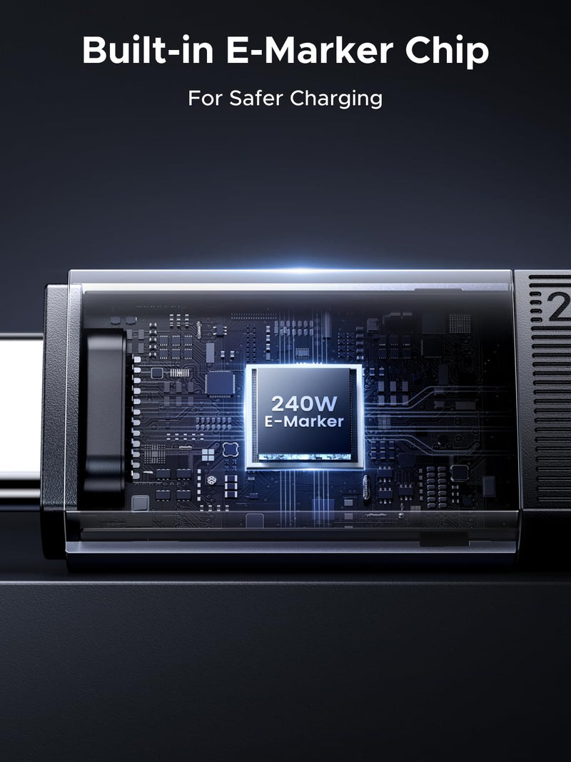 UGREEN USB-C 3.2 Gen 2 Cable, 10Gbps, 240W, 2m - image 6