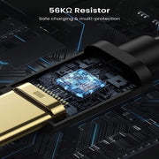 UGREEN 50878 cable built-in 56k ohm resistor